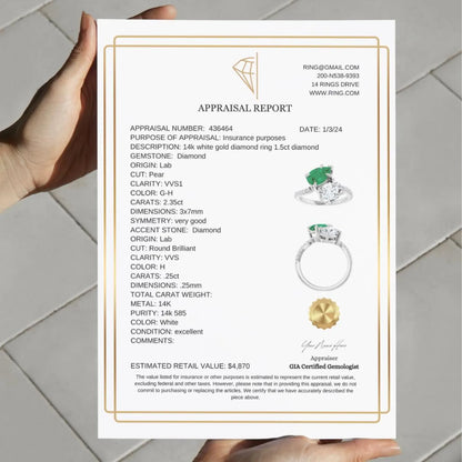 jewelry appraisal template for jewelers
